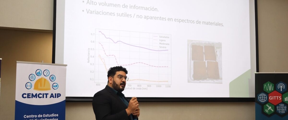 Imagem de noticia: Ingenieros de la UTP exploran el uso de teledetección hiperespectral e IA para inspeccionar la infraestructura logística del país