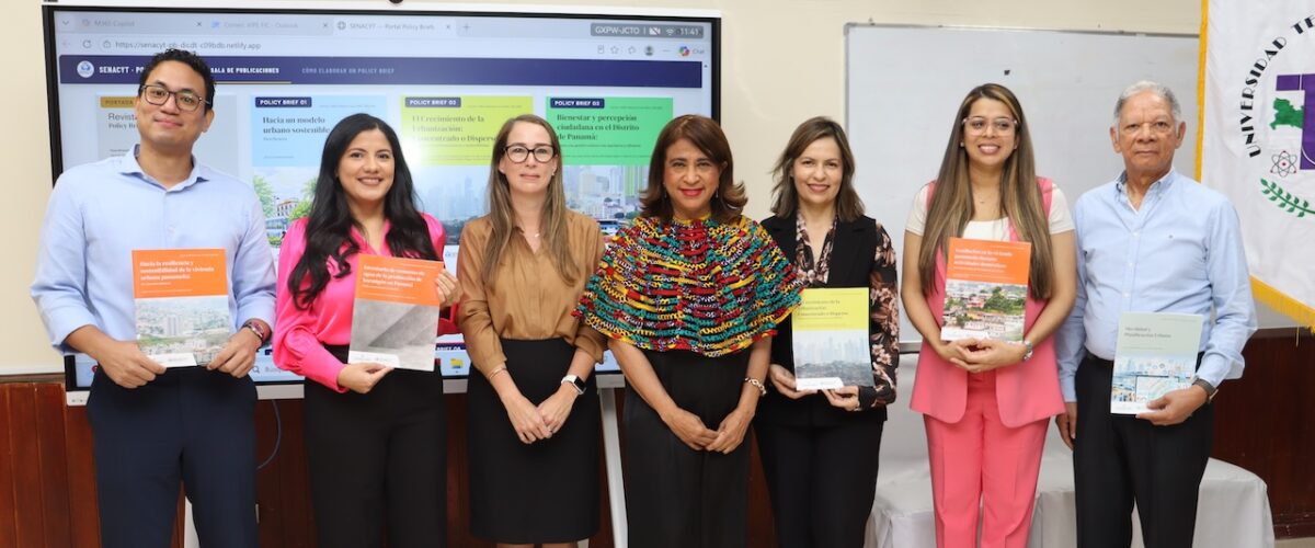 Imagem de noticia: La SENACYT reconoce el aporte de investigadores de la UTP al fortalecimiento de políticas públicas basadas en evidencia
